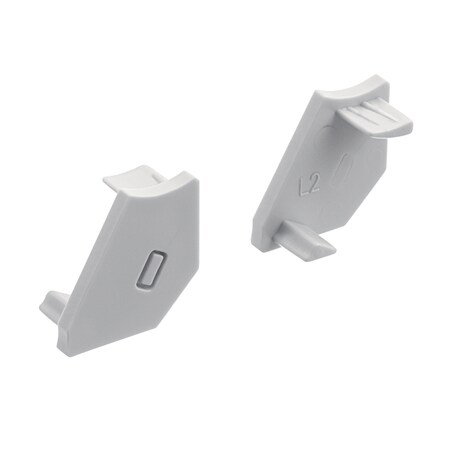 Kichler Tape Extrusion End Cap 5 Pair 1TEE130SFSSIL